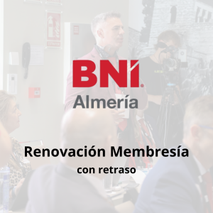 Renovación Membresía con Retraso
